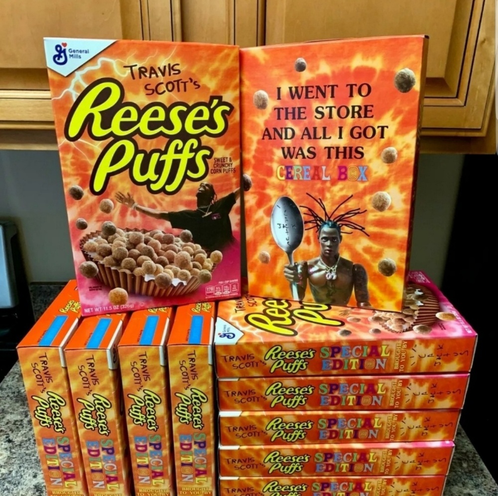 10 Pack Sold Out Travis Scott Reese's Puffs Limite